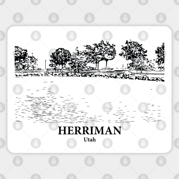Herriman - Utah Magnet by Lakeric